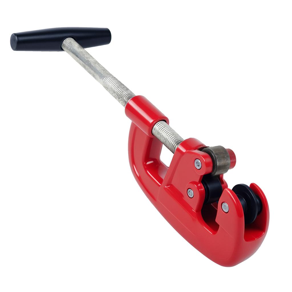 Pipe Cutter Tool Metal Tube Cutter Heavy Duty Tubing Cutting Tool with Blade Precise Plumber Iron Pipe Cutting Tool Galvanized