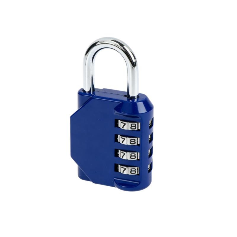 Portable 4 Digit Combination Padlock for Tool Boxes Secure and Weatherproof