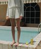 Manggomaenipeullijeu Tito Knit Shorts_Pure Ivory
