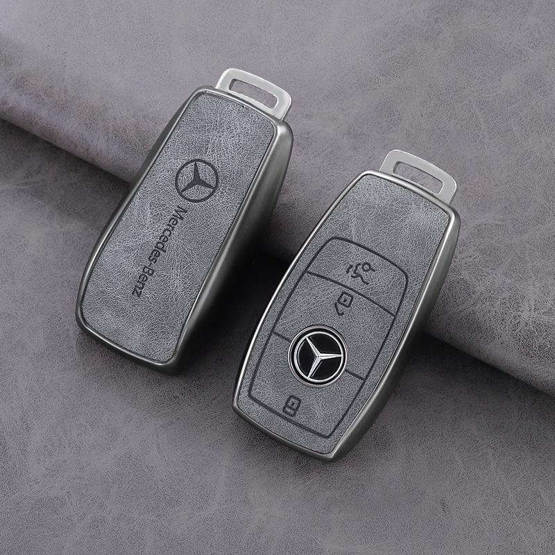 PZQ2   Fashion Car Remote Key Case Cover Shell For Mercedes Benz A C E S G Class GLC CLE CLA GLB GLS W177 W205 W213 W222 X167 AMG