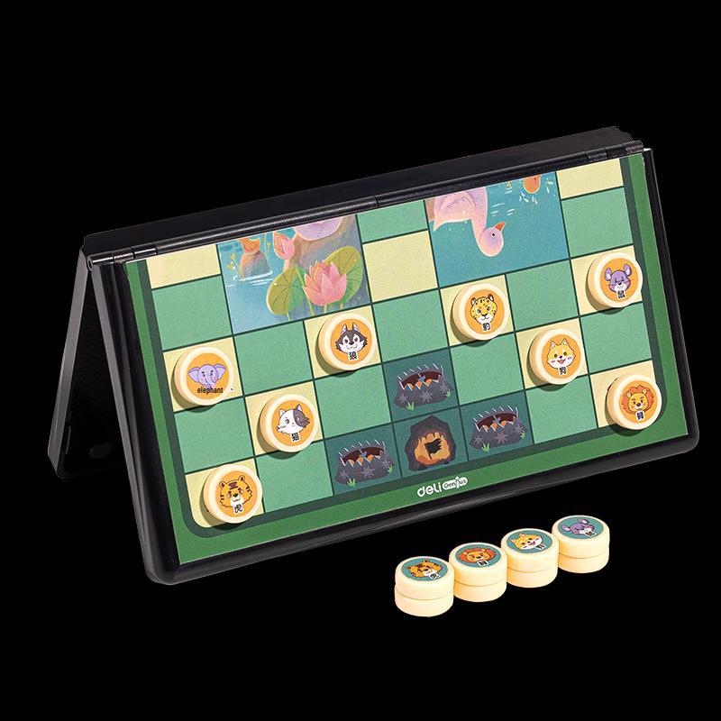 Deli YW131-D Magnetic Animal Chess Set