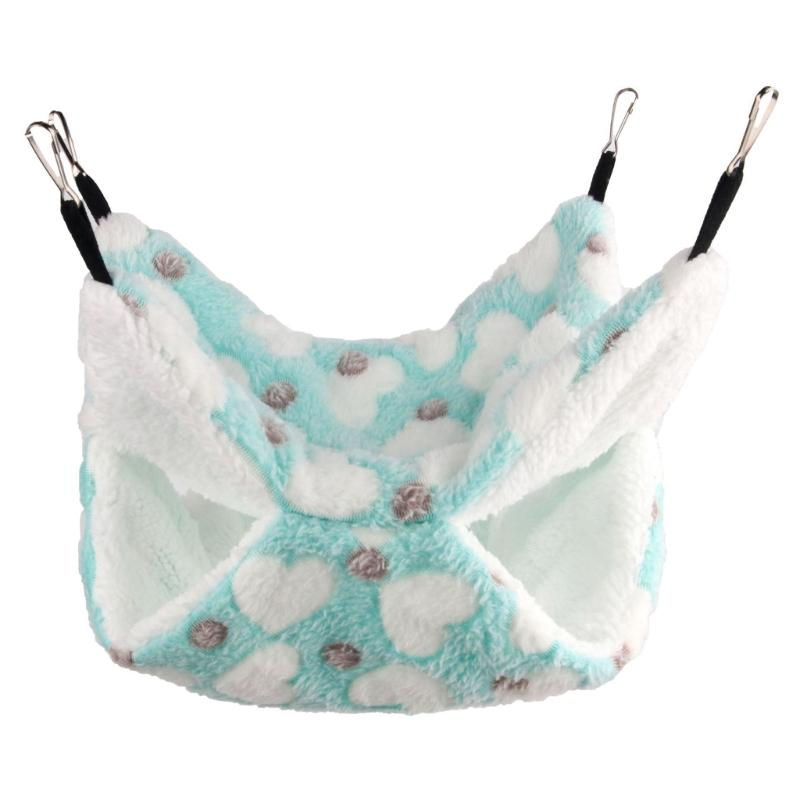 

Hamster Rodents Hideaway Toy Gerbil Hammock Hideouts Pet Habitat Bed for Ferrets Hamster Guinea Pigs 20X20cm