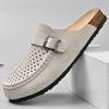 Hot Selling Breathable Lightweight Flat Shoes Europe America Men's Versatile Outdoor Slippers Fashionable Men's Beach Shoes