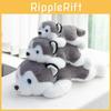 Soft Husky Compact Doll Reversible Design Children Plush Toys Gift Collectors