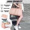 Women's Folding Suit Travel Bag Multifunctional Storage Bag Large Capacity Large PU Portable Luggage Bag
