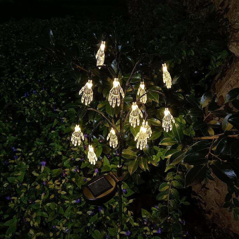 

Солнечная гирлянда с летучими мышами Хэллоуин вечеринка украшение двора оформление сцены фиолетовый светодиодный свет с летучими мышами атмосфера полная