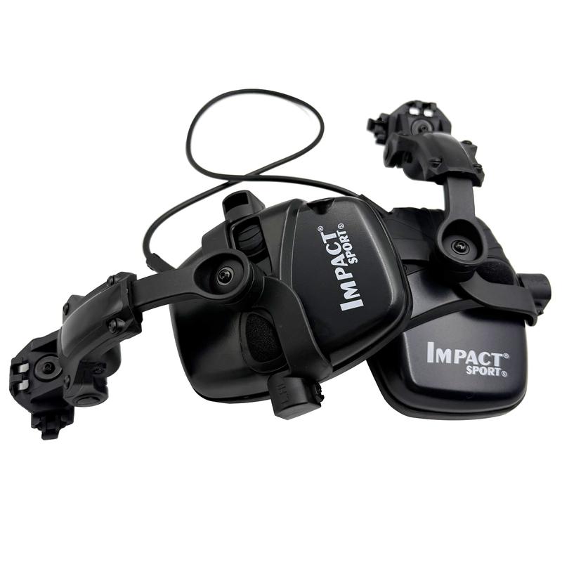 Capacete Eletrônico para Tiro Esportivo com Headset Montado no Capacete para Caça Captação de Som Redução de Ruído Proteção Auditiva Headset Tático