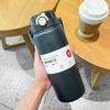 Bottle Stainless Steel Large Capacity Vacuum Flask With Straw Tumbler Cold Hot Drinks  Cup Gym Drinkware