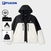 Fila FUSION Couple's Color-block Woven Jacket Set