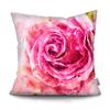 Mote Rose Putetrekk Polyester Print Putetrekk Beautiful Flower Home Decor Putetrekk