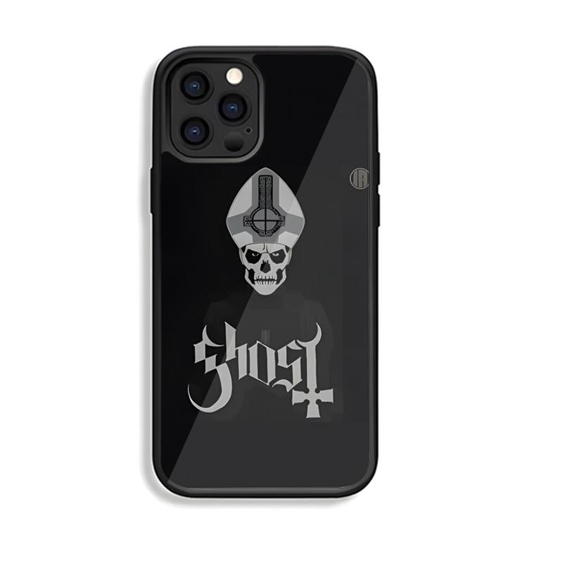 

Чехол для телефона Ghost Heavy Metal Vand, силиконовый ПК + ТПУ для Apple Iphone 6S 7 8 Plus X Xs Max XR 11 12 13 Mini Pro, противоударный чехол iphone 13