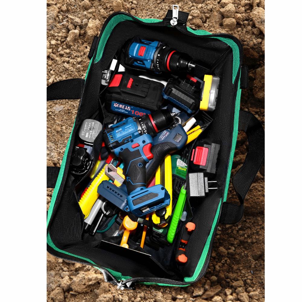 Waterproof Tool Bag Multi-Pocket Tool Storage Multi-Layer Electrician Tool Bag Workshop