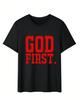 Men039;s Casual Amp; Versatile Slogan Printed Short Sleeve T-Shirt Unisex T-Shirt