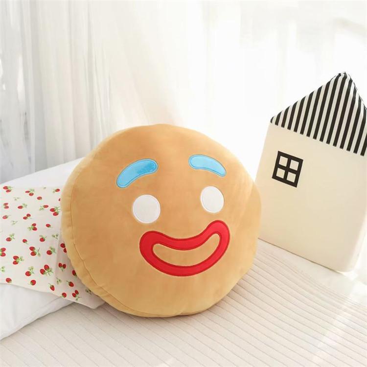 Man Gingerbread Plush Toy Pillow With Stuffed Pp Cotton For Living Room Doll