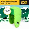 Concept One South Park Kyle Broflovski Acrylic Cosplay Trapper Hat Green One Size Fits All