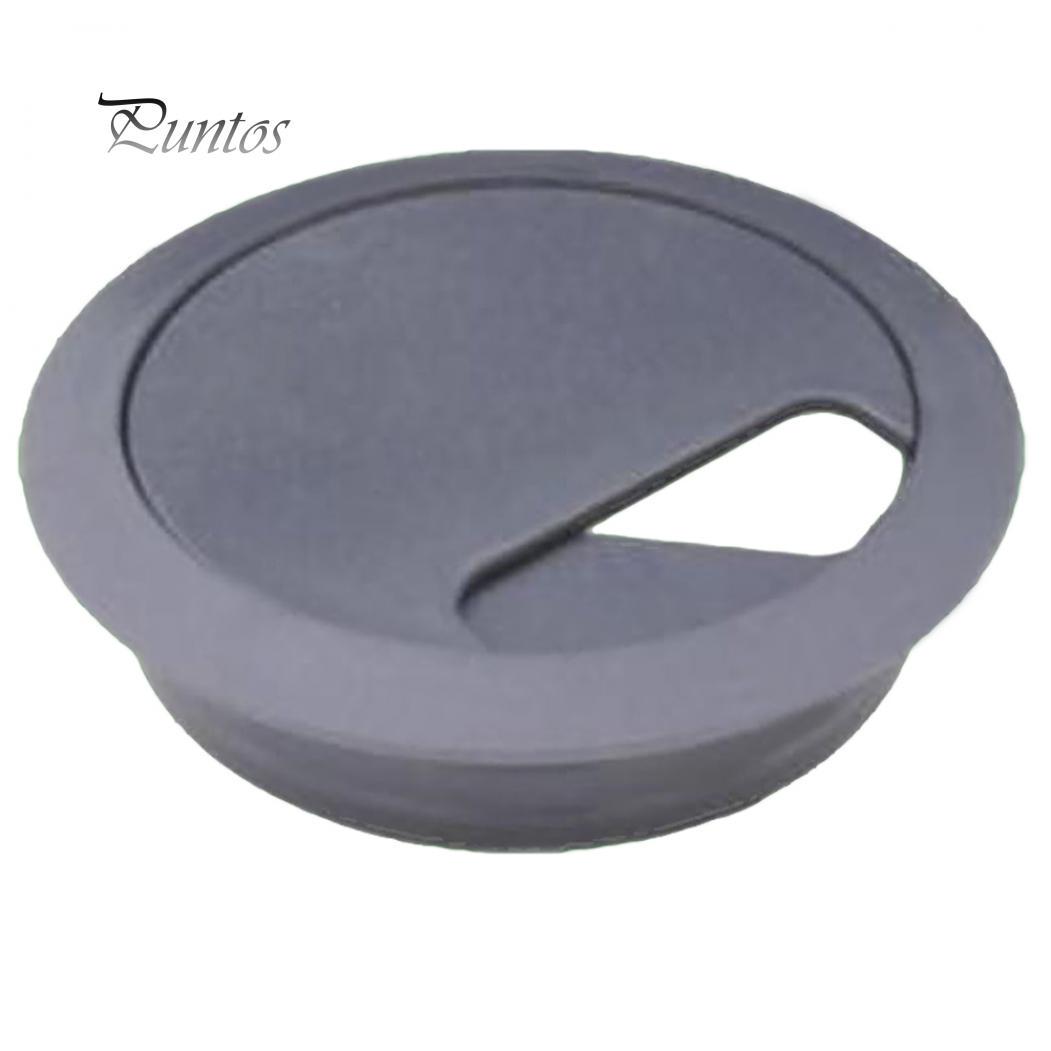 

80 мм компьютерный стол с прокладкой для стола, кабельный вывод, поверхность отверстия для провода серый