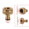 1Set/4Pcs 16mm Nipple Interface High-Pressure Copper Spray Gun 3 Modes Adjustable Garden Lawn Irrigation Car Washing Water Gun
