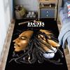 Vibrant Peace Love Harmony carpet floor mats Doormat Dormitory decoration Art Bathroom mat