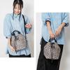 KiU 600D Pocketful Mini Waterproof and with Pockets and Stylish and Leopard Bag, Water-Repellent, Shoulder/Handbag, 2-Way, Gusset, Casual, Unisex,