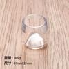 5pcs Mini Plastic Pots for Succulents, Tiny Planters for Fairy Garden & Dollhouse Miniature Decor