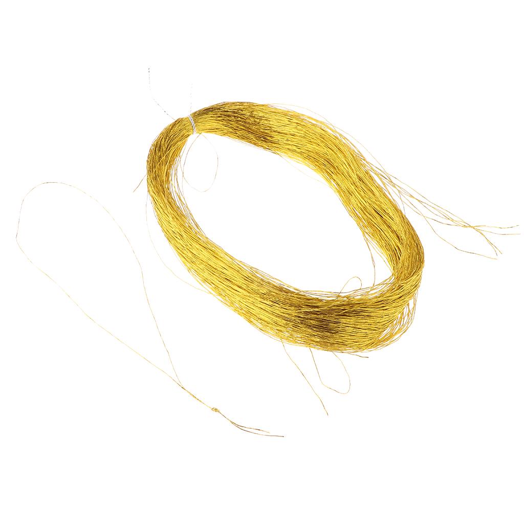 Metallic Thread Hand Diy Embroidery For Sewing Machines 200M