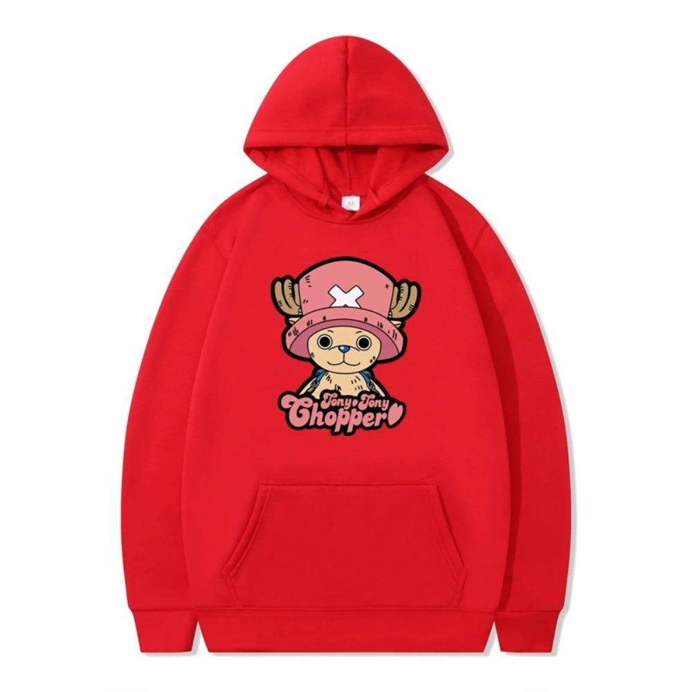 Fashion for Fans of ONE PIECE Anime Tony Tony Chopper Printed Sweatshirt Outdoor Sport Cosplay Pullovers Hoodie Cosplay Costume