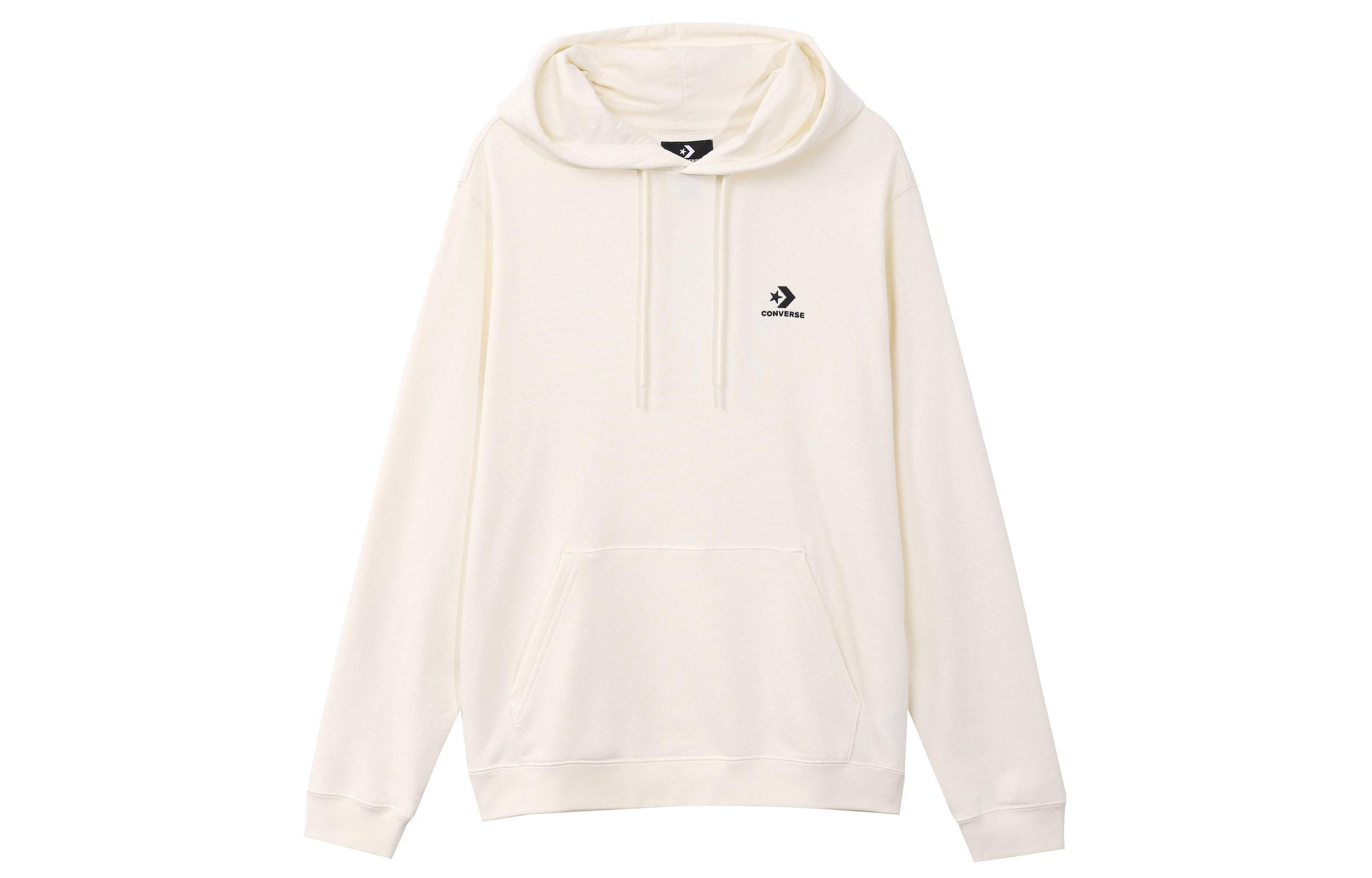 Converse STAND FIT STAR Sweatshirt Unisex Ecru 10023874-A14 S
