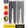 Men's 100% Cotton Antibacterial Thermal Long Johns (Two-pack)