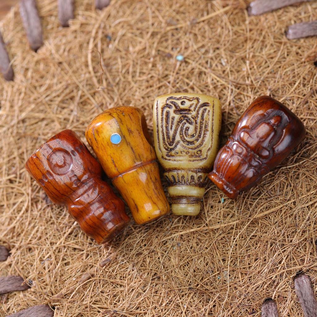 Tibetan Retro 108-Bead Camel Bone Buddha Bracelet