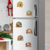 6 Stück weiche Magnete DIY DIY Kunst Kühlschrankmagnet Kühlschrankaufkleber Tiere Design Kühlschrank Briefkasten Heimdekoration DIY Bastelartikel