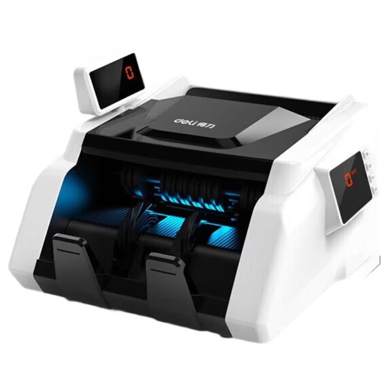 Deli Portable Dual-Display Currency Counter