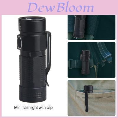 Aluminum Alloy Led Flashlight With Rechargeable For Camping And Hiking