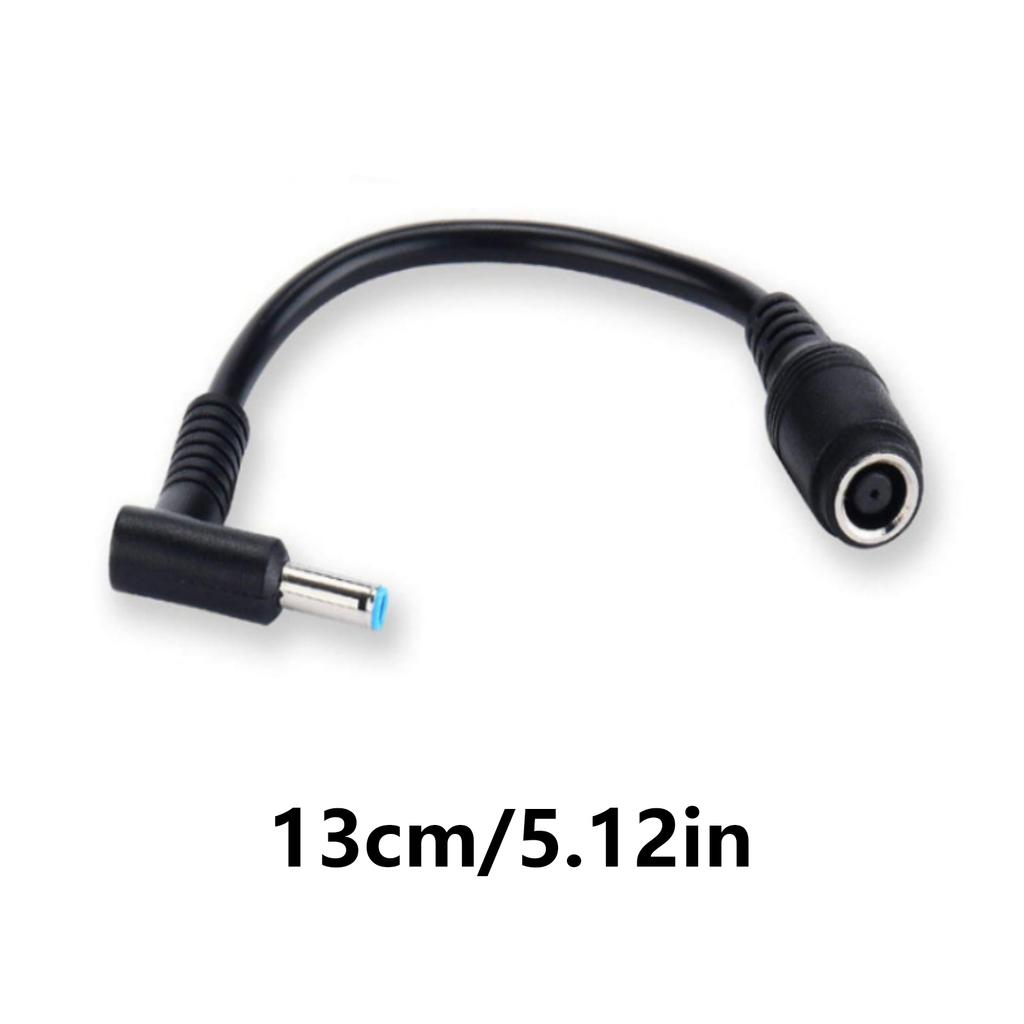7.4x5.0mm Female to 4.5x3.0mm Male Tip Connector Converters Adapter Power Supply Replacement Laptop Charger Power Cord
