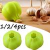 1/2/4 Creative Silicone Garlic Peeler Manual Useful Garlic Peelers Soft Household Convenient Garlic Peeler Peeling Kitchen Tool