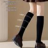 Thickened Velvet Warm Knee-High Compression Socks for Women - Slimming Long Winter Socks