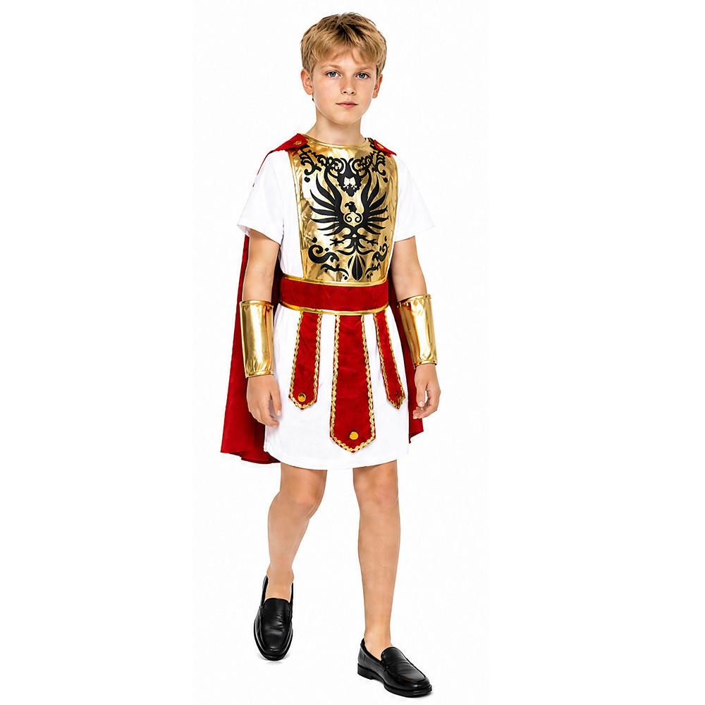 Tema Gioco Costume da Guerriero Romano Per Ragazze Festa Cosplay Performance