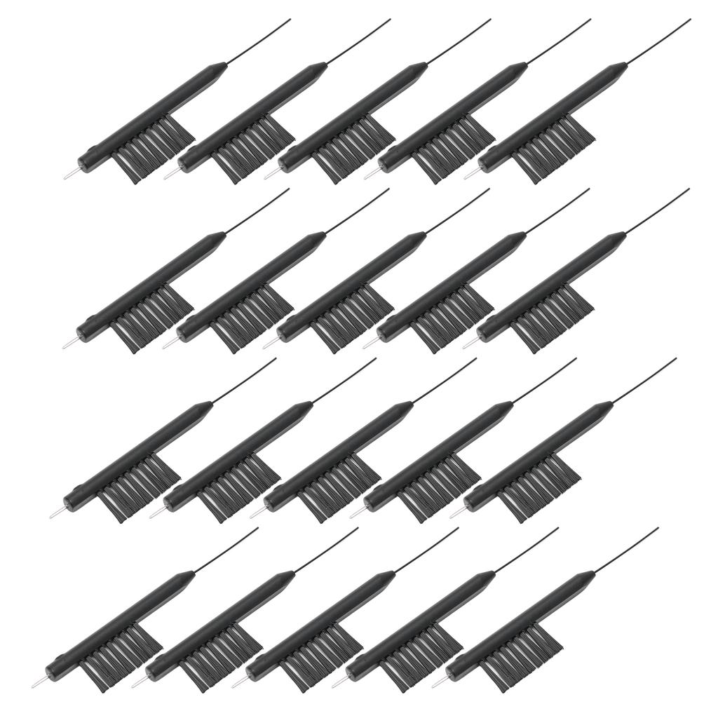 20Pcs Hearing Aid Hairbrush U Type Multifunction Effective Clean Hearing Amplifier Cleaning Brush