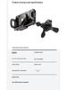 Universal Foldable Car Vent Phone Holder with Electric Rotation and Wireless Charging