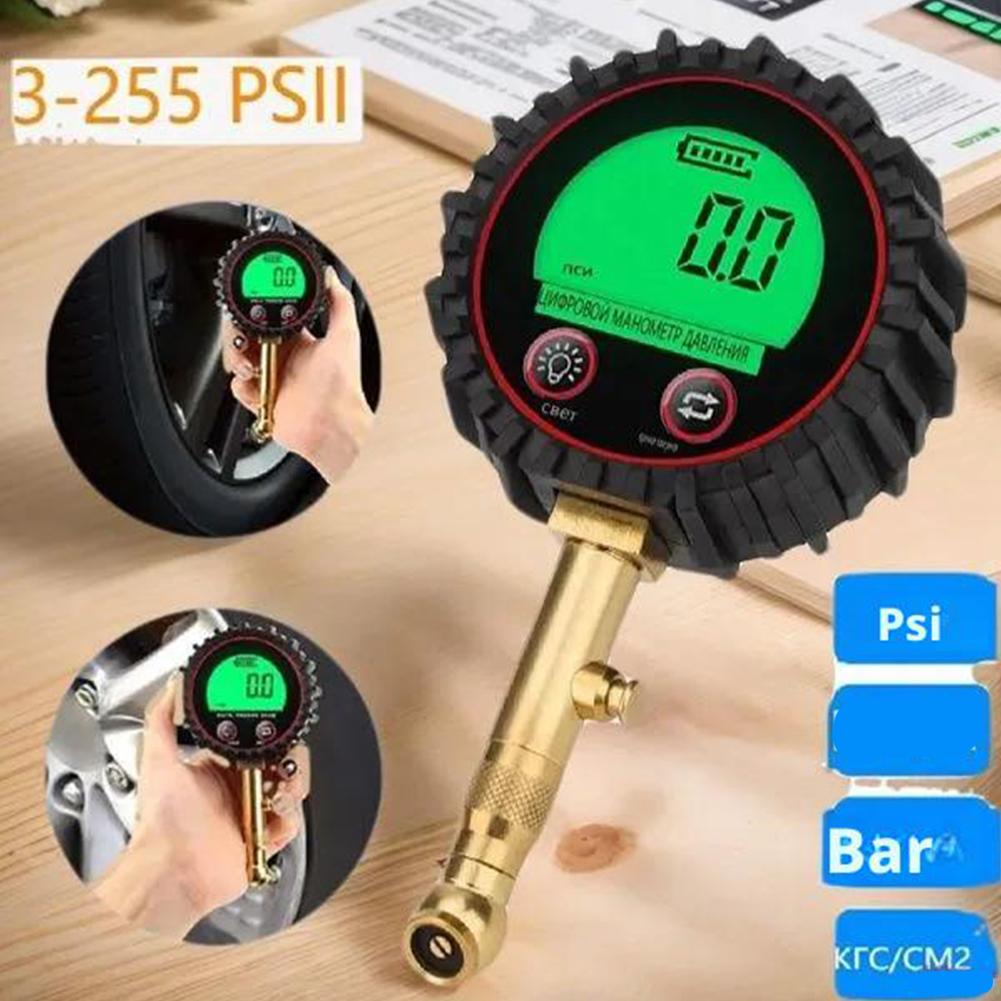 Digital Tire Pressure Gauge, Accurate Air Pressure Meter For Car Tires, High Precision Tyre Tester For Cars, Trucks & SUV N7K4