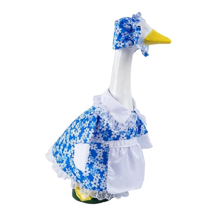 

Easter Geese Porch Decoration Lovely Spring Theme Outfit With Hat Perfect For Holiday Party Yard Or Garden Ornament