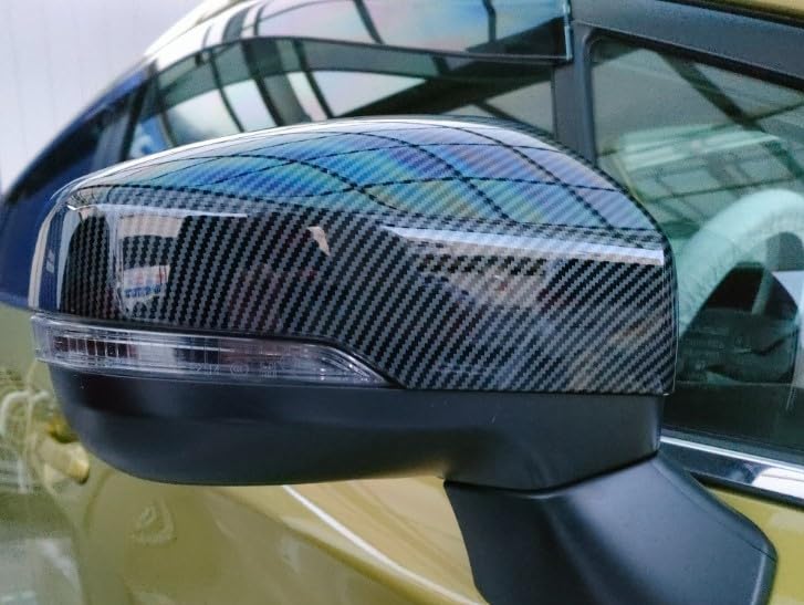 FUKUARE Schwarze Karbonfaser-Türspiegel und Seitenspiegel für Subaru Forester SK Subaru XV GT und Custom Exterior Serie, Serie, GT3, GT7. Garnituren.