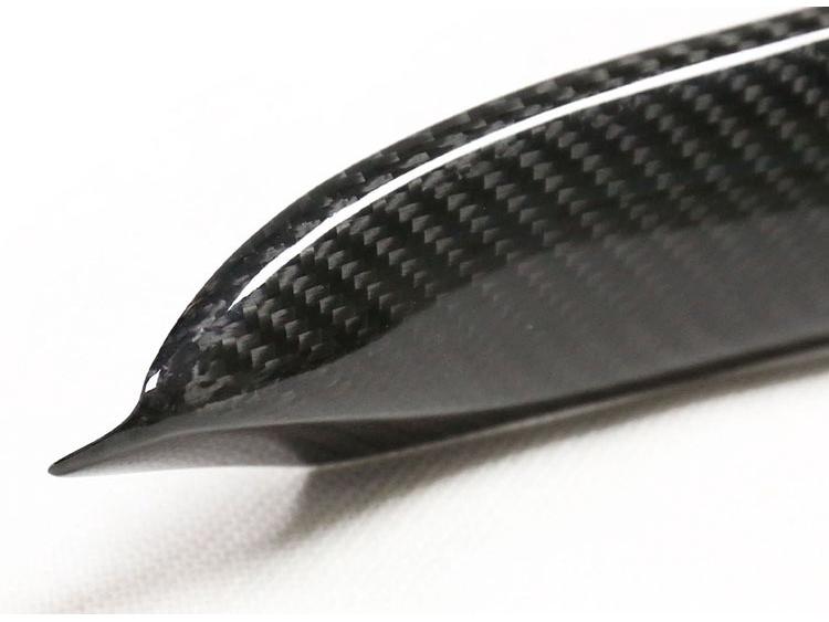 Tesla Model Y Dry Carbon Interior Door Trim Sticker Set