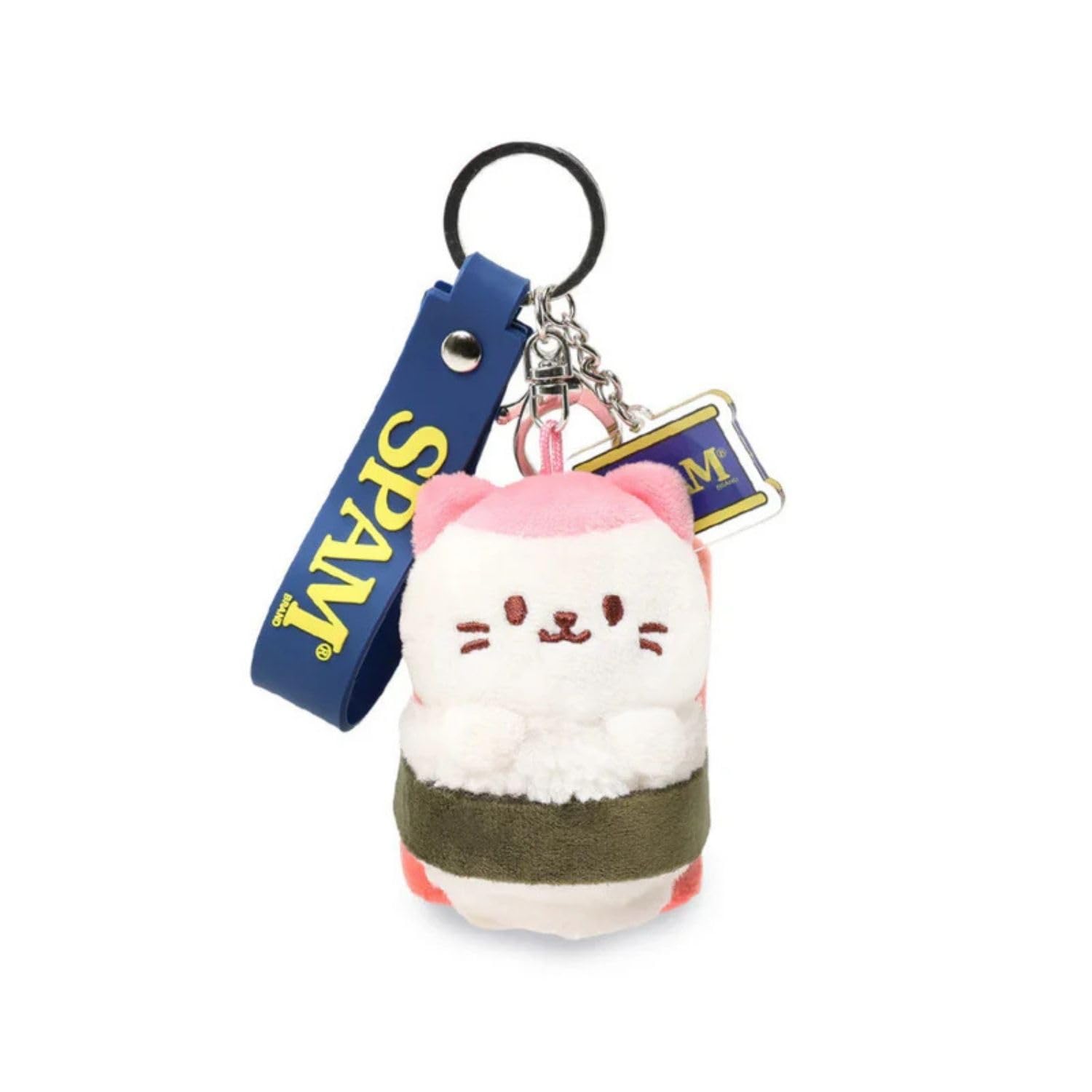 IRISRAIN ANIROLLZ Plush Keychain SPAM Series SPAM Kitty 15cm x 8 x 7cm - (Overall Length) (Dimensions) 6.5 ANI-CT-PKL7-3