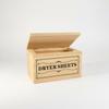 Wooden Storage Box Long-Lasting for Laundry Room, Bathroom