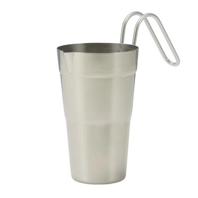 Captain Stag Outdoor Sake Cup, 450ml Capacity, 2-Go Capacity, Made In Japan with 18-8 Stainless Steel, UH-2028
