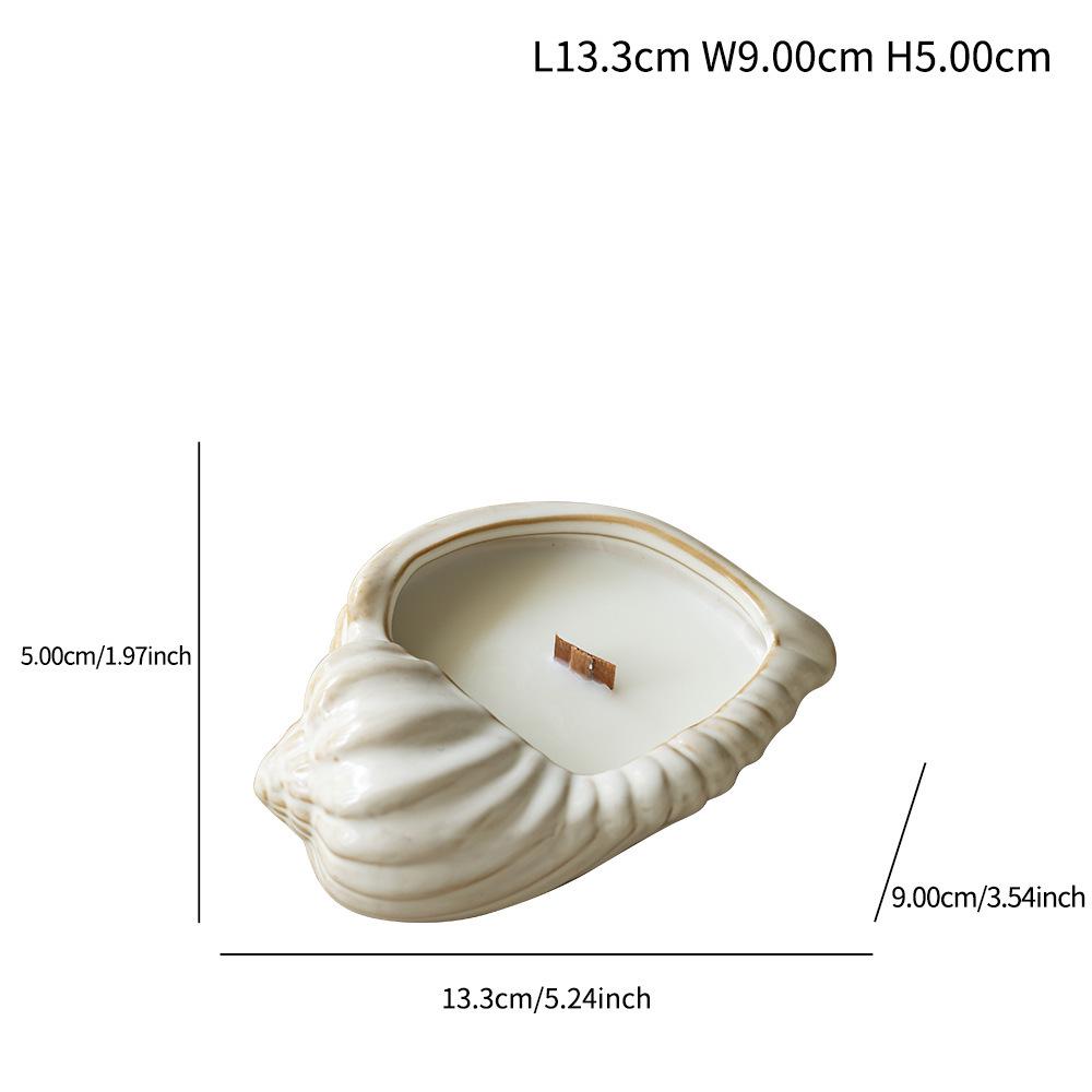 Modern Ceramic Candle Holder: Aromatic Wind Jar Ornament