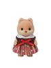 Sylvanian Families Dolls Dog ST Mark Ages 3 and Toy Sylvanian Epoch [Caramel Family] FS-35 Certified, Up, Dollhouse, Families,