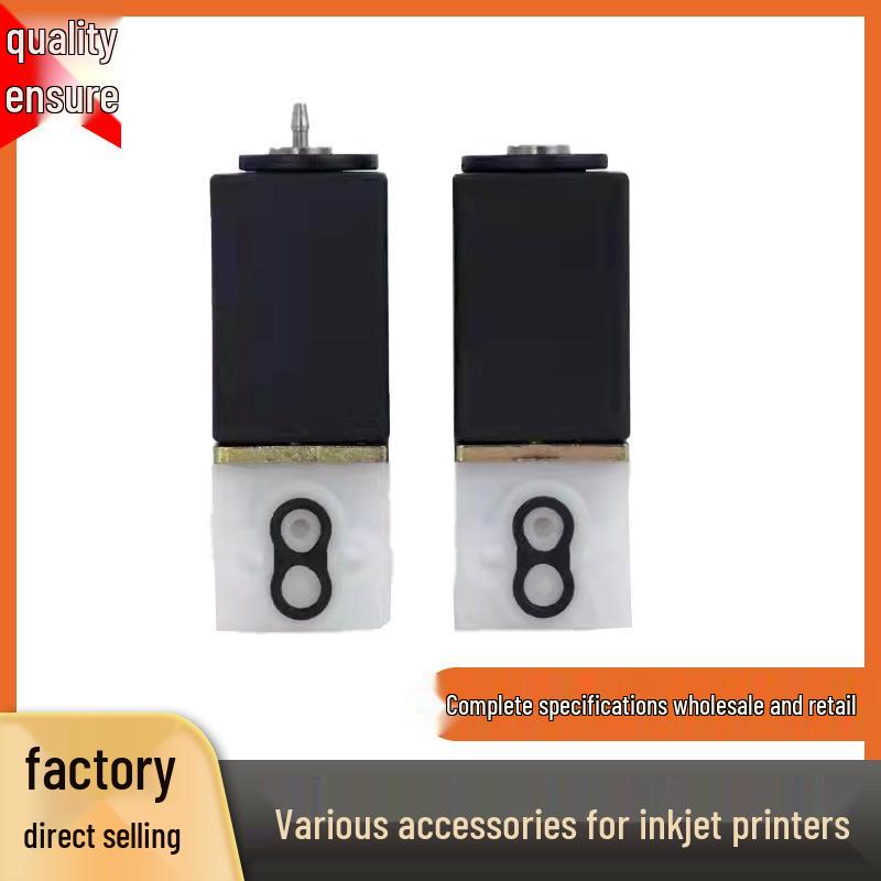 

Universal Inkjet Printer Parts: Solenoid Valve, Recovery Pump, Main Board, and Crystal Oscillator with Free Shipping Standard - 3-Way Solenoid Valve