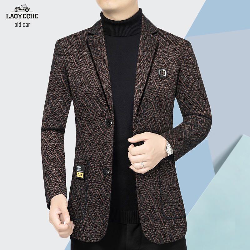 2025 Men's Classic British-Style Autumn Suit Jacket