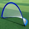 Outdoor Movable Soccer Goal Net Enhance Accuracy & Skills Improve Wear-Resistant Foldable Football Shot Mesh Practice Football Target Net